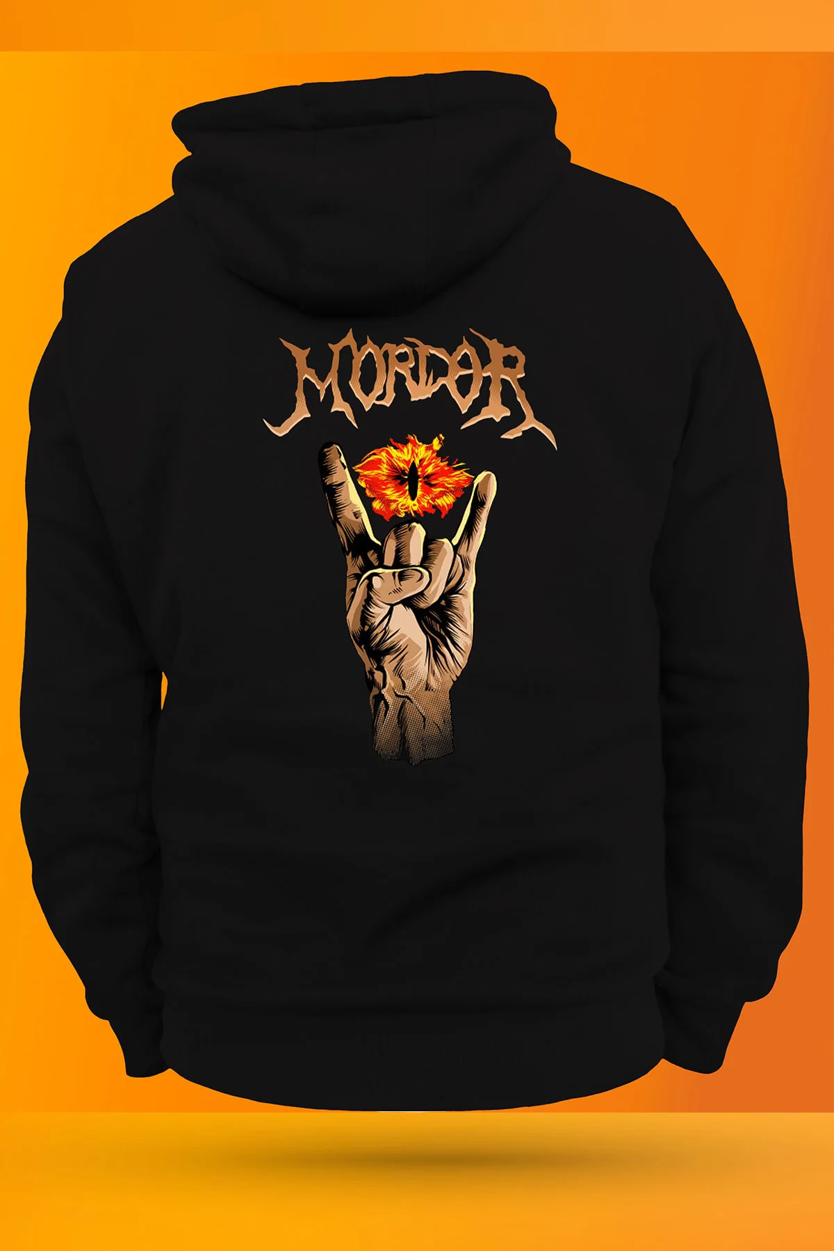 Witch King Çift Baskılı, 3 Ipl. Şardonlu, Içi Polar, Çok Kalın %100 Pamuk Sweatshirt