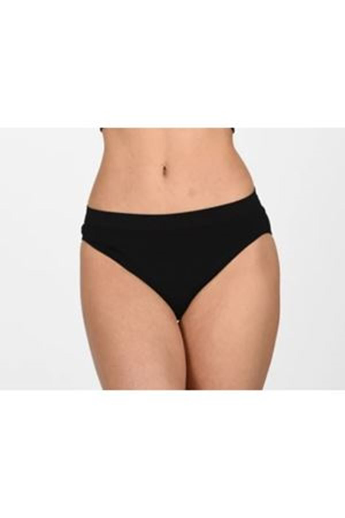 Sistina Wizard Siyah Kadın Dikişsiz Külot Korse - 730 - Beden S