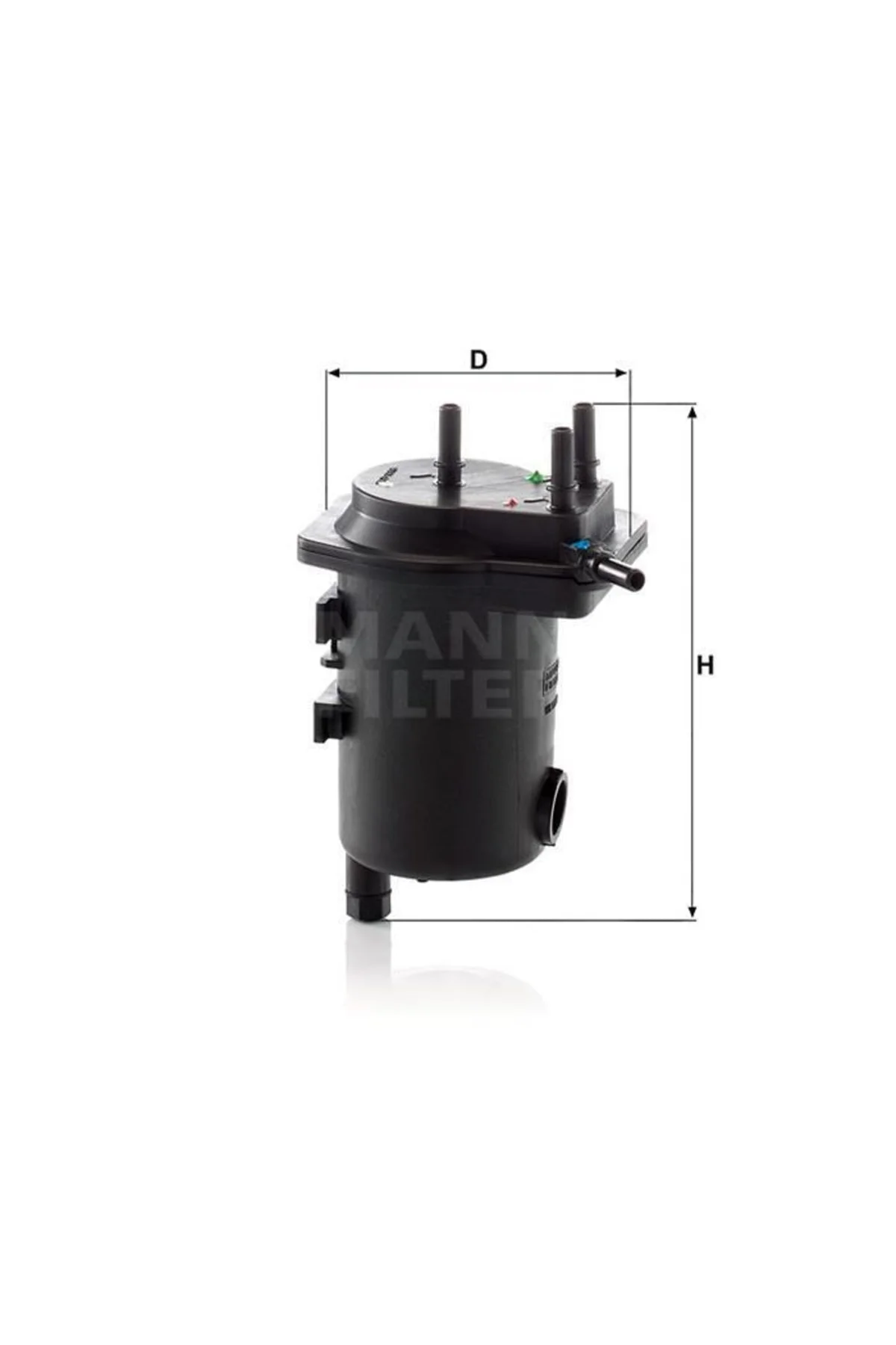 ( Wk939/17 X) (x) Yakıt Filtresi Mgn Iı 1.5 Dci 100hp (06-11)