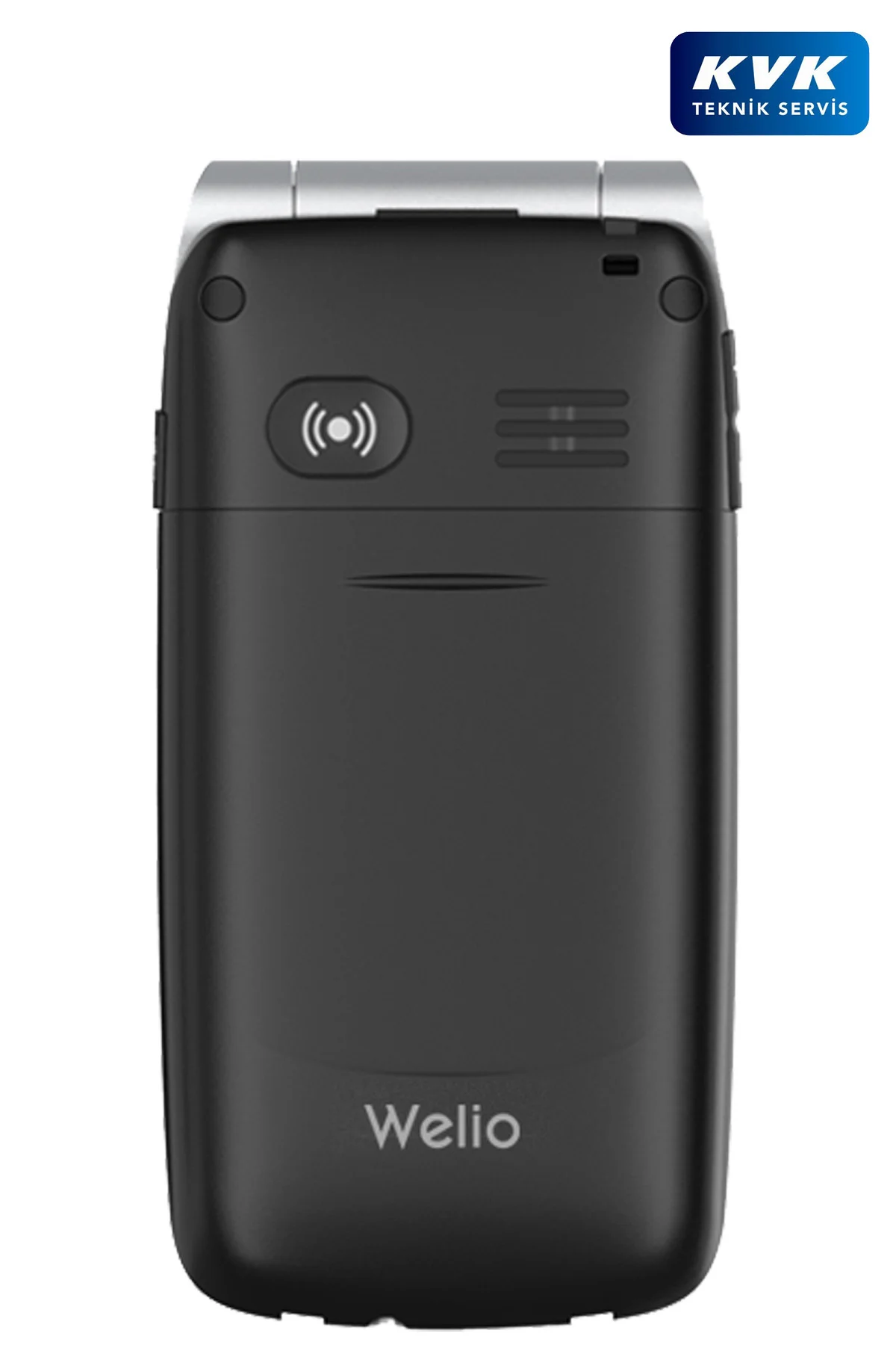 Wkey T300 Siyah Tuşlu Kapaklı Cep Telefonu Kameralı Asker Telefon