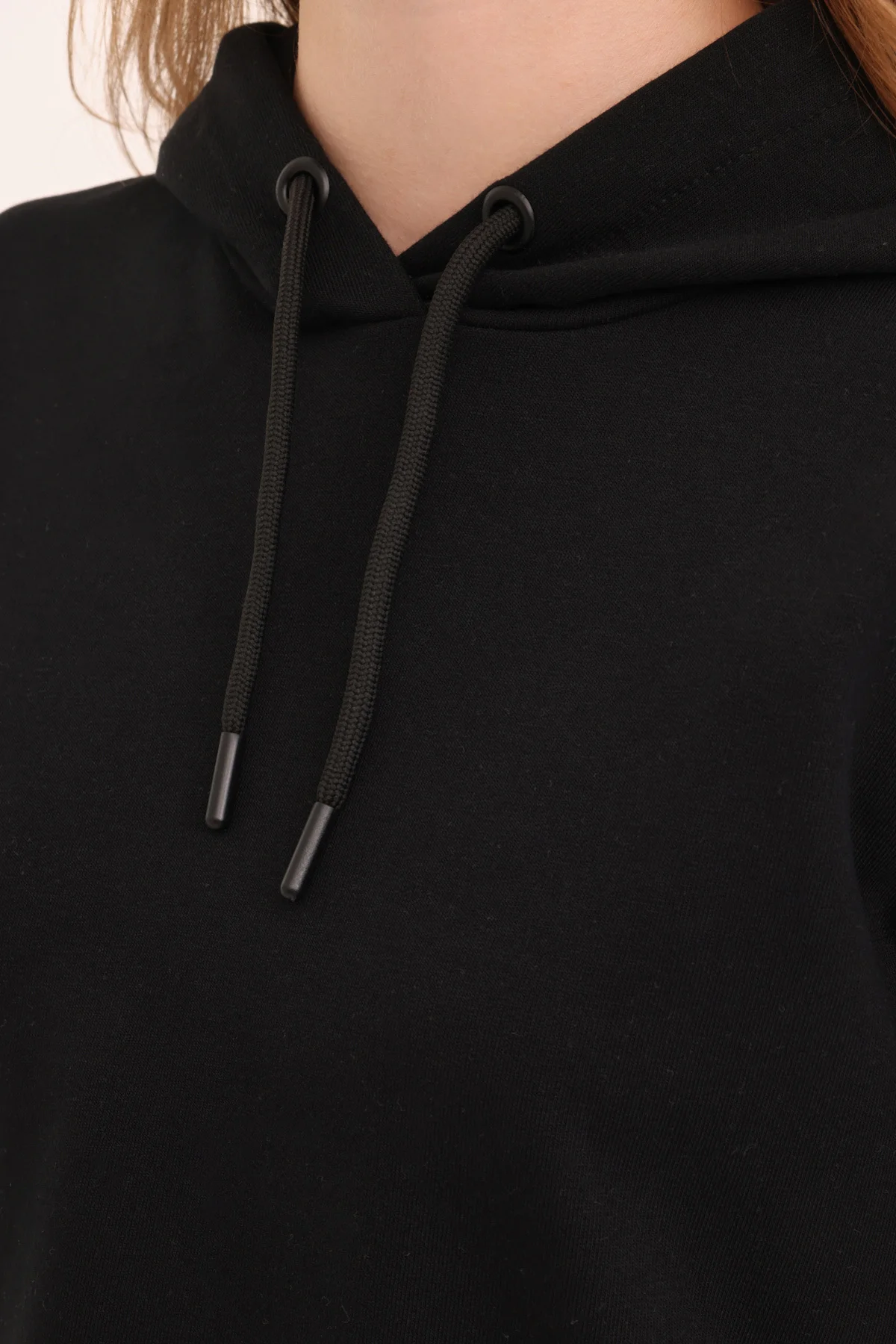 WL CLAUDIA 17MS418 4PR Siyah Kadın Sweatshirt