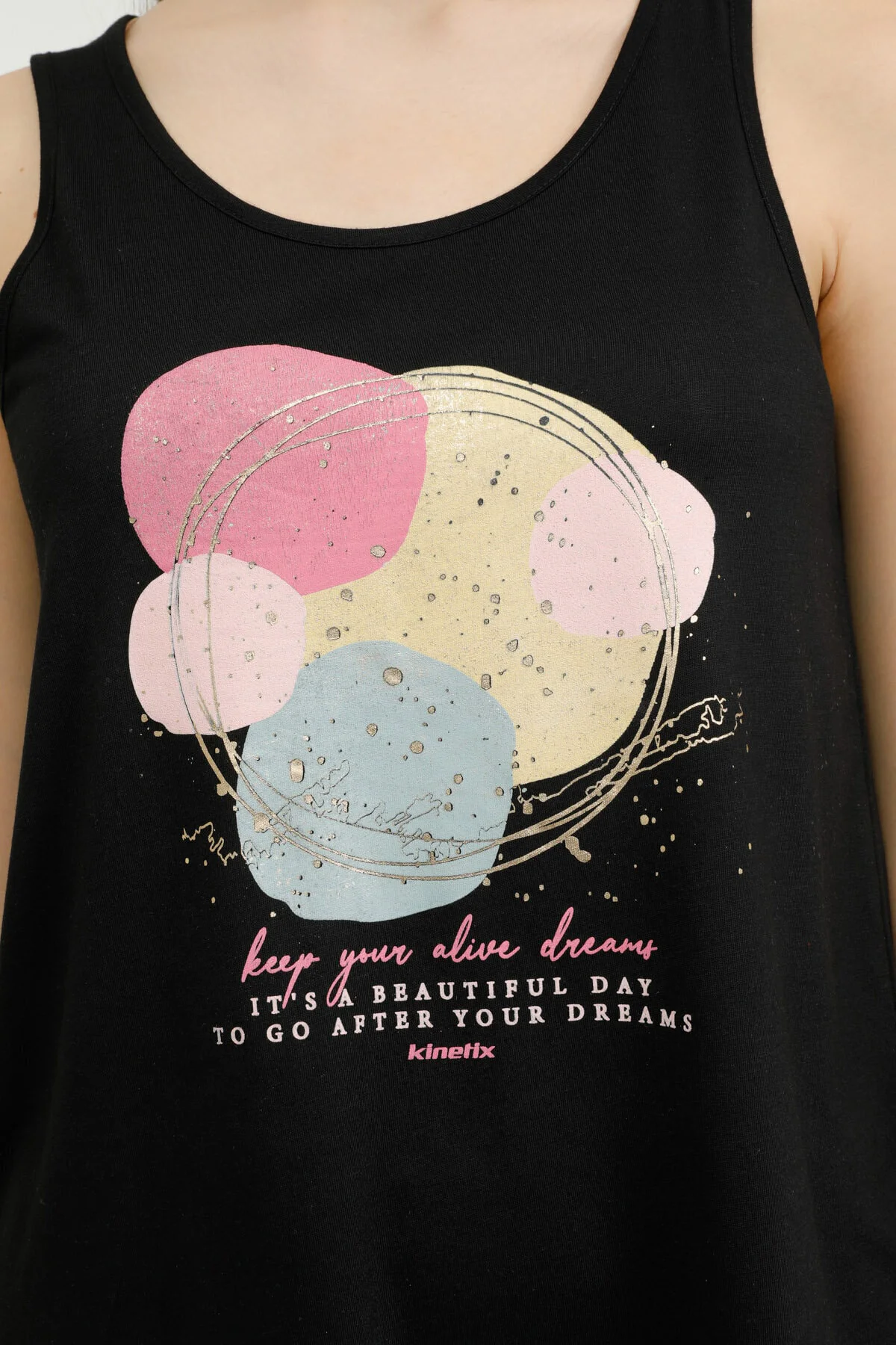 WL GABY-B 10T7118 3FX Siyah Kadın Atlet