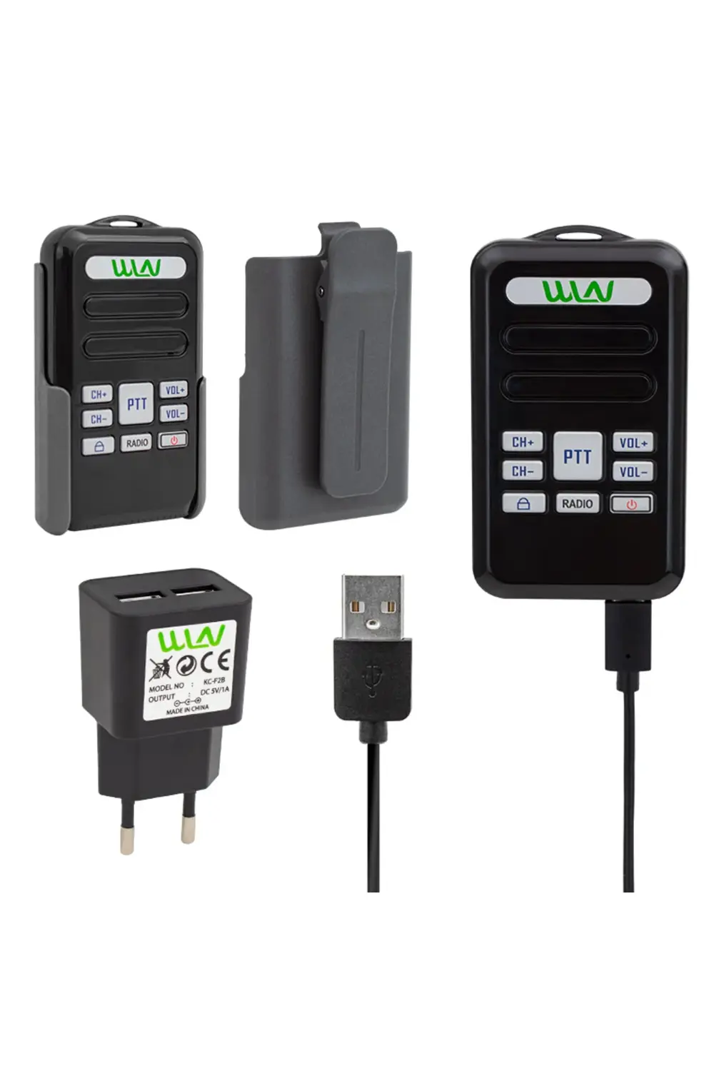 Wln Kd-c80 16 Kanal Radyolu Tekli Pil Ve Şarj Aleti Dahil Mini El