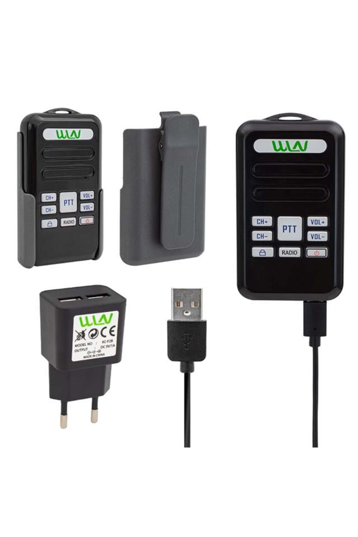 Wln Kd-C80 3-5 Km 16 Kanal Radyolu Deprem Çantası İçin Mini Telsi