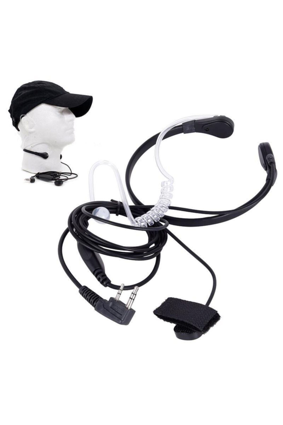 Wln Mars Baofeng Pmr El Telsizi Için Şeffaf Akustik Tüp Kulaklık 