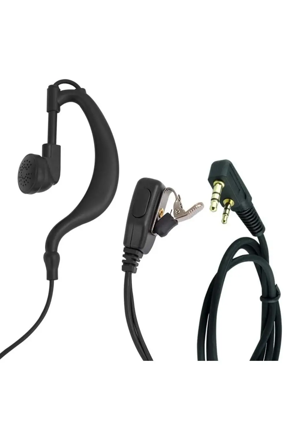 Wln Pmr-446 C Tipi Kulak Üstü El Telsizi Ptt Mikrofonlu Kulaklığı