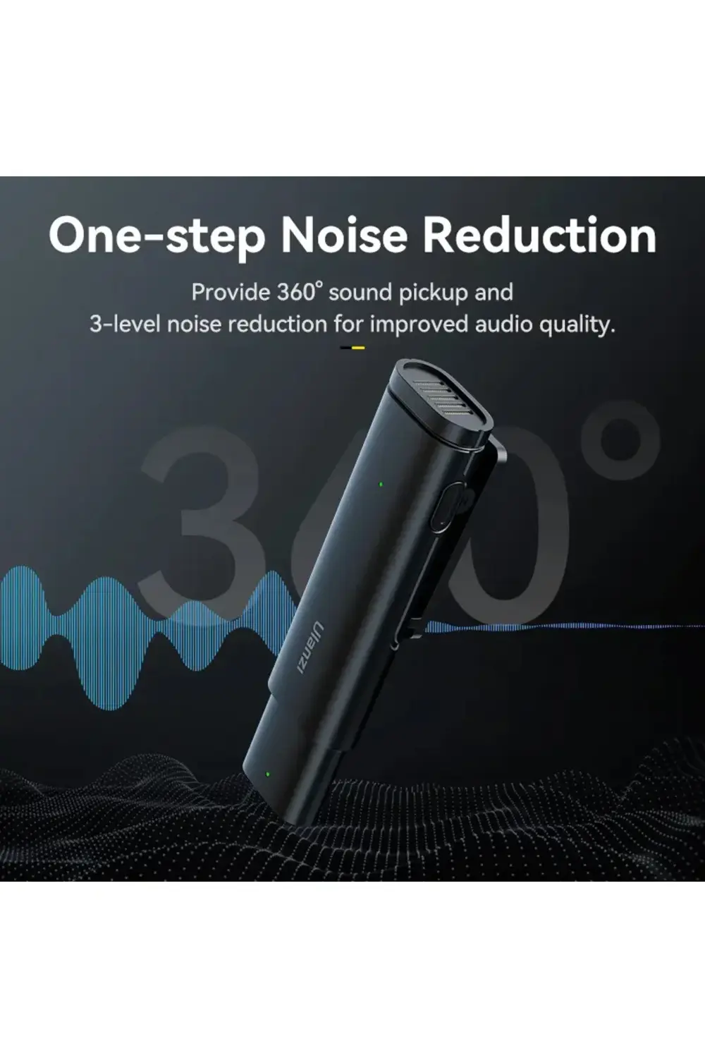 Wm-10 (Lightning) Kablosuz Klipsli Mikrofon Akıllı Telefon