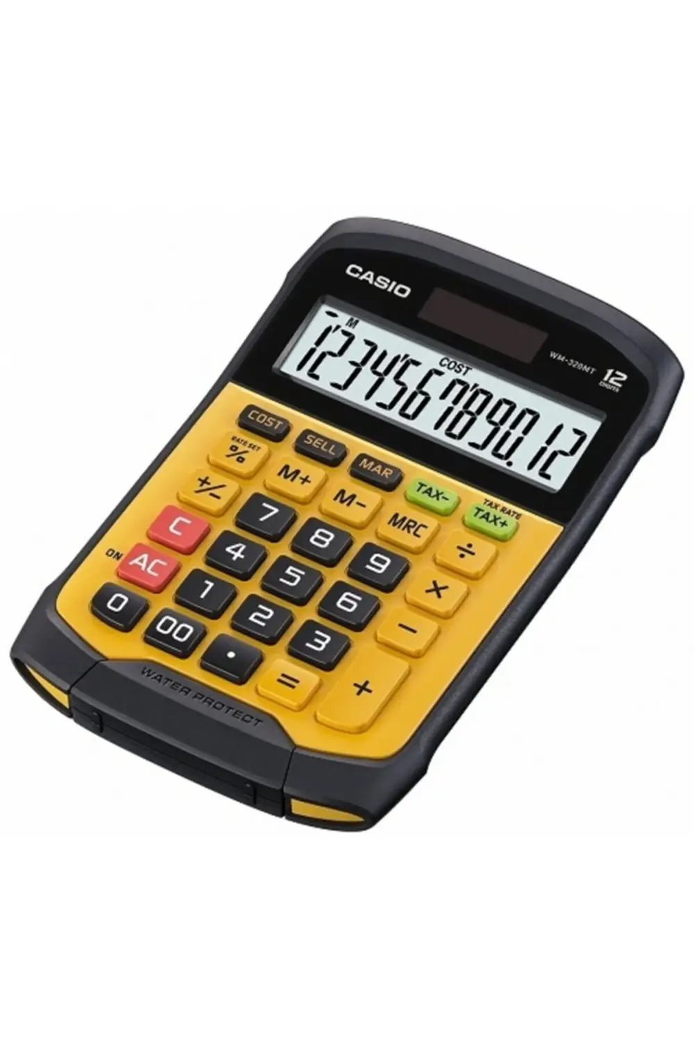 Wm-320mt Suya Toza Dayanıklı Masa Tipi 12 Hane Hesap Makinesi