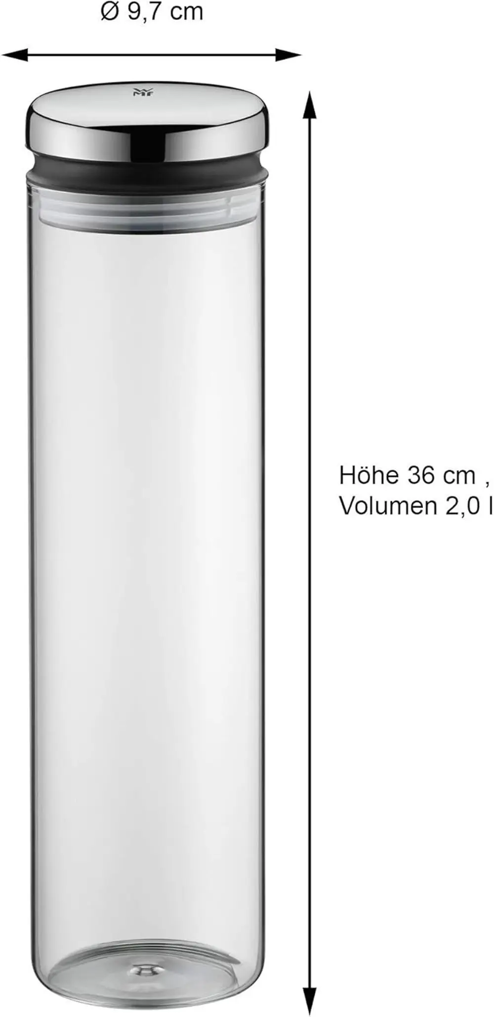 WMF Cam Kavanoz 2 Litre