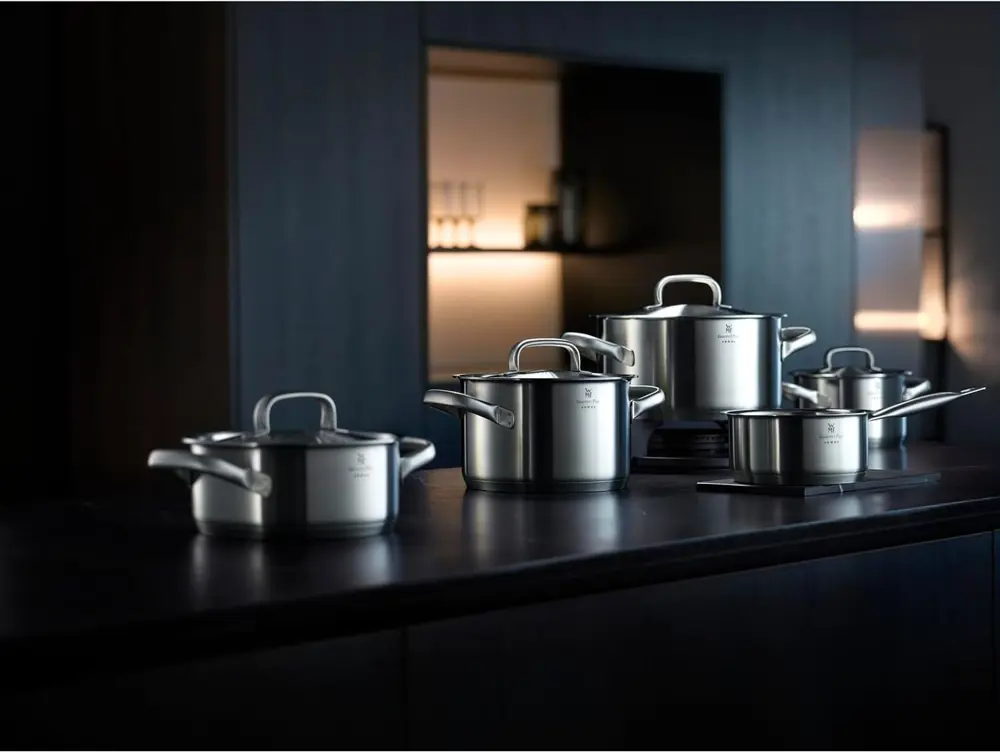 WMF Gourmet Plus Çelik Tencere Seti 4 Parça 8910000046