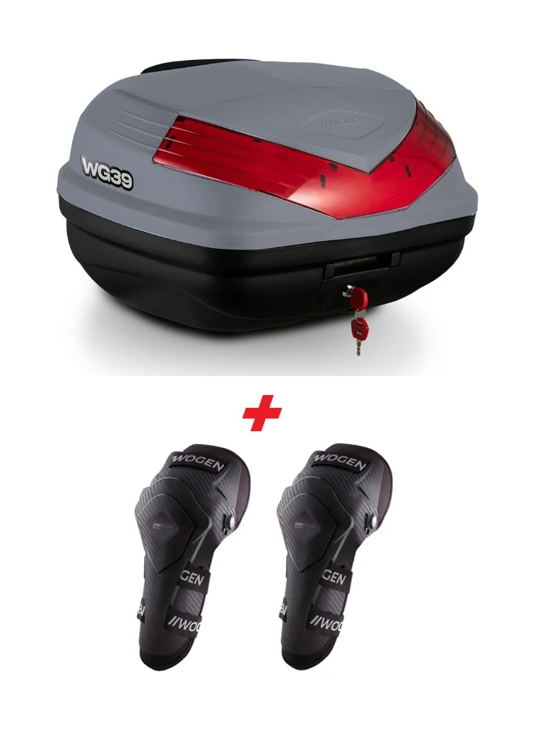 Wogen  Wg39 Premium Arka Çanta 39 Litre (Nardo Gri) + Karbon Dizlik Hediye