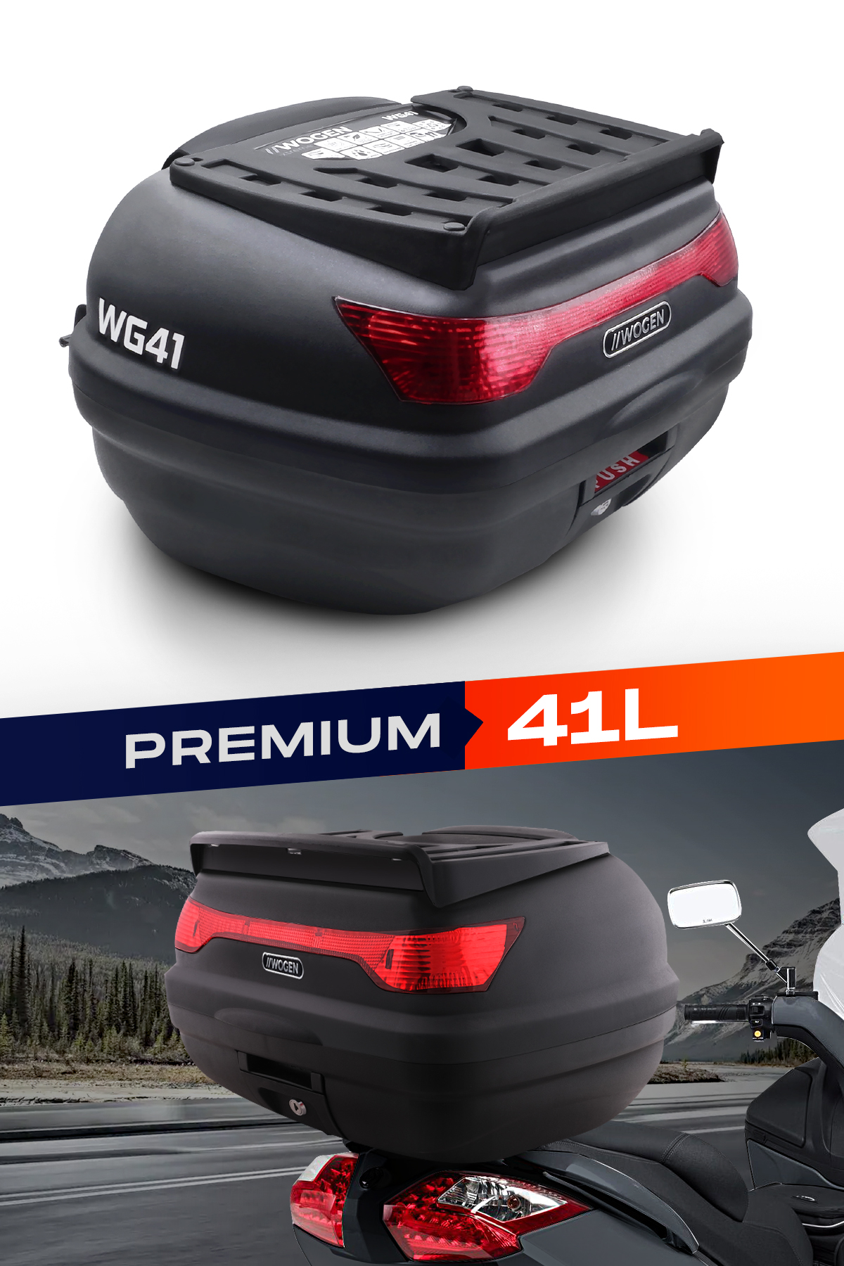 Wogen  Wg41 Arka Çanta 41 L Sirt Dayamali Premium (Siyah)