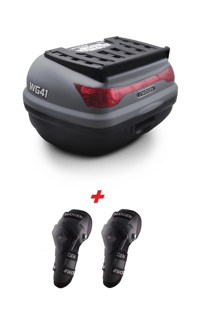 Wogen  Wg41 Basic Arka Çanta 41 Litre (Nardo Gri) + Karbon Dizlik Hediye