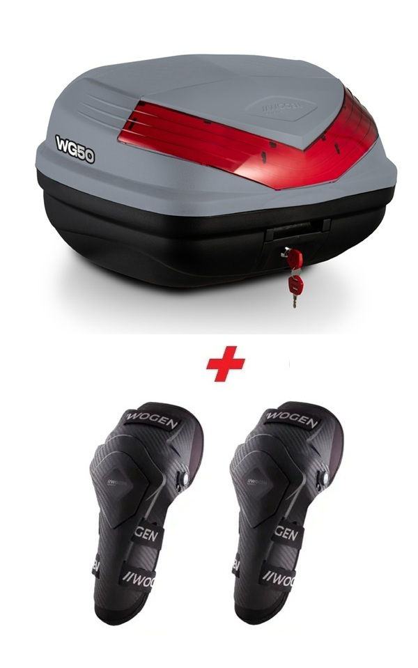 Wogen  Wg50 Basic Arka Çanta 50 Litre (Nardo Gri) + Karbon Dizlik Hediye