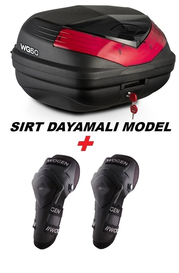 Wogen  Wg50 Premium Arka Çanta 50 Litre (Siyah) + Karbon Dizlik Hediye