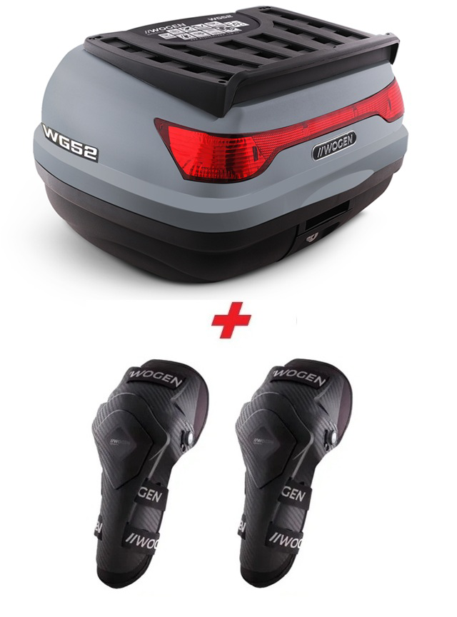 Wogen  Wg52 Arka Çanta 52 L Basic (Nardo Gri) + Karbon Dizlik Hediye
