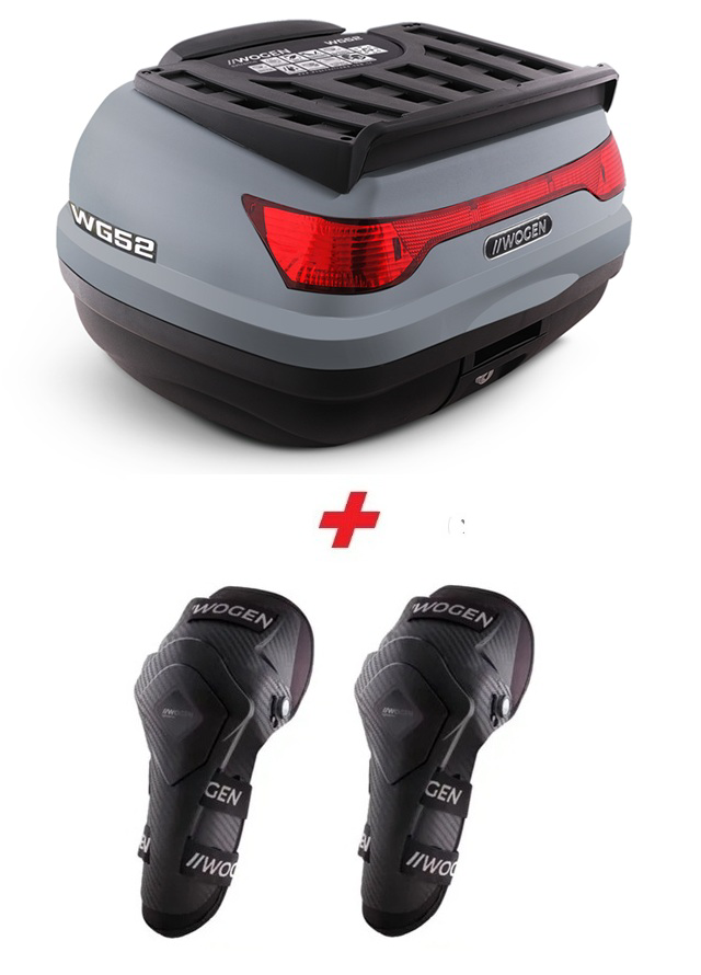 Wogen  Wg52 Premium Arka Çanta 52 Litre (Nardo Gri) + Karbon Dizlik Hediye