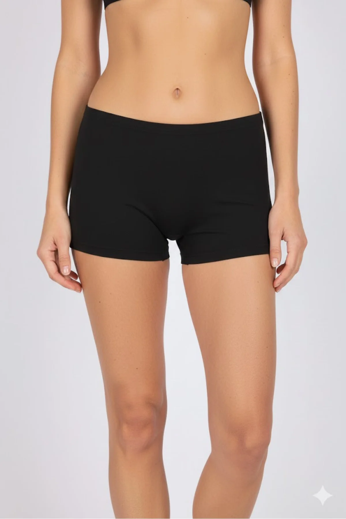 Wo&gı Seamless 5002 Lazer Kesim Cotton Short