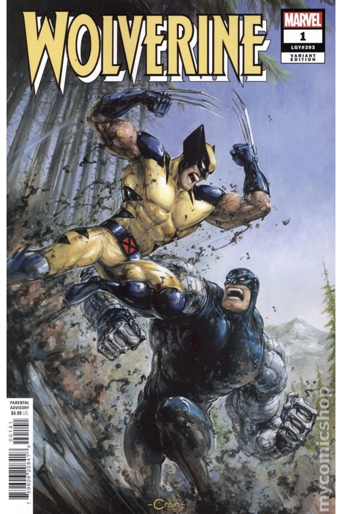 Wolverine #1D (ingilizce)
