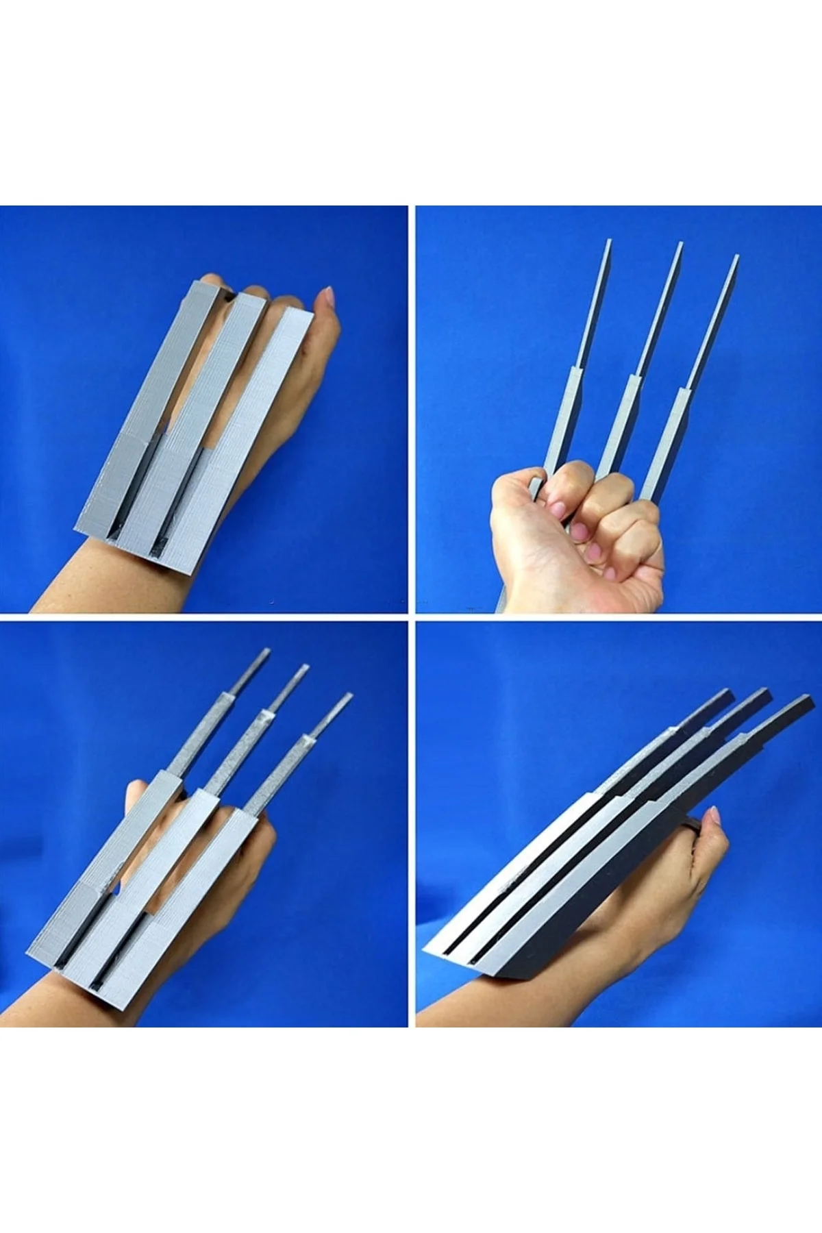 Wolverine Açılır Kapanır Otomatik Hareketli Pençe Seti (sağ Sol Takım)