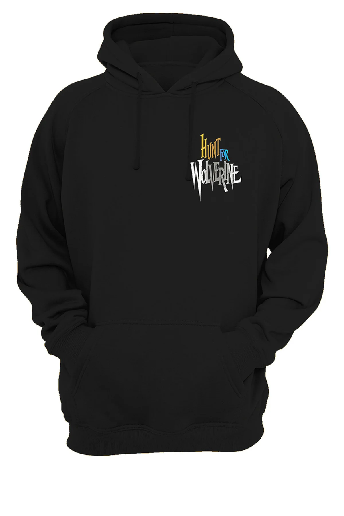 Wolverine Çift Baskılı Fermuarsız Kapüşonlu Sweatshirt Hoodie