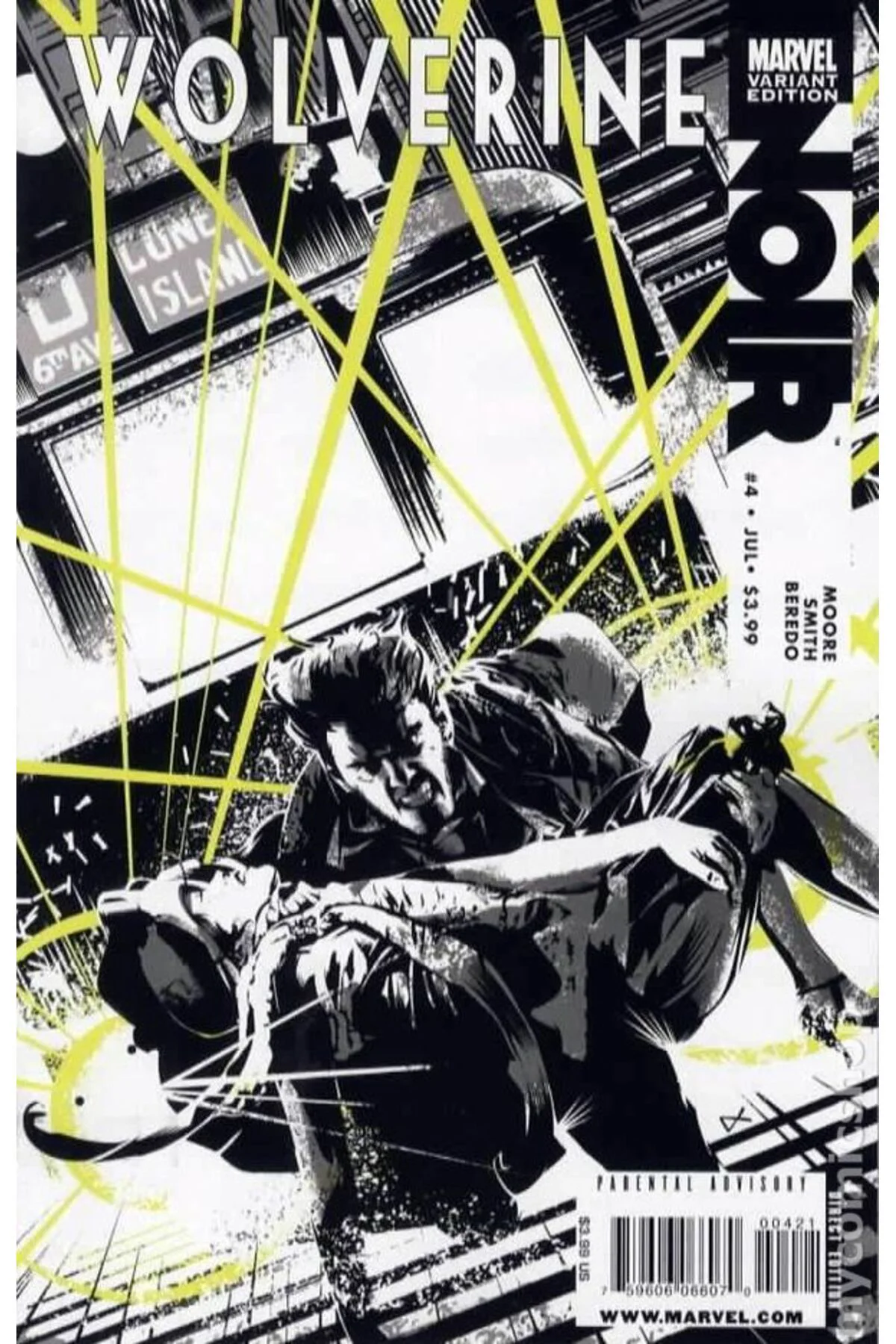 Wolverine Noir #4B (ingilizce)