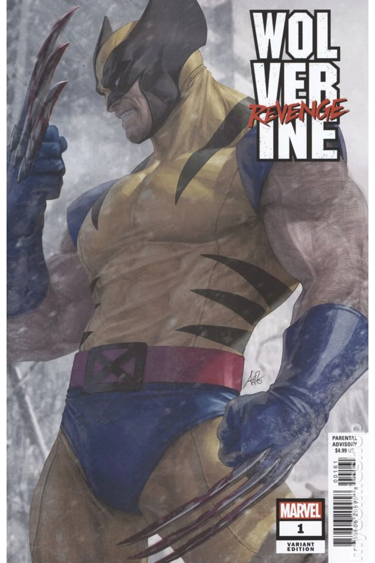 Wolverine Revenge #1F (ingilizce) Artgerm Cover