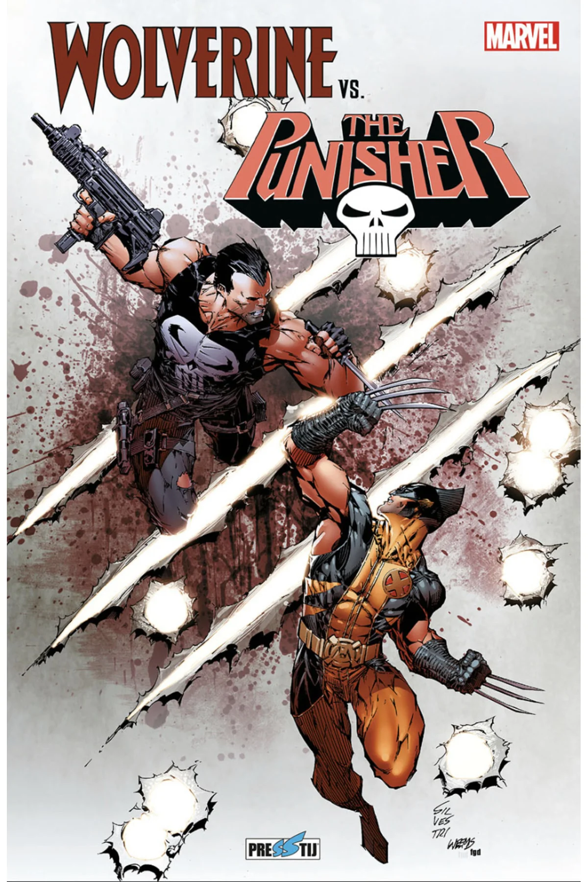Wolverine Vs. Punisher VARYANT KAPAK