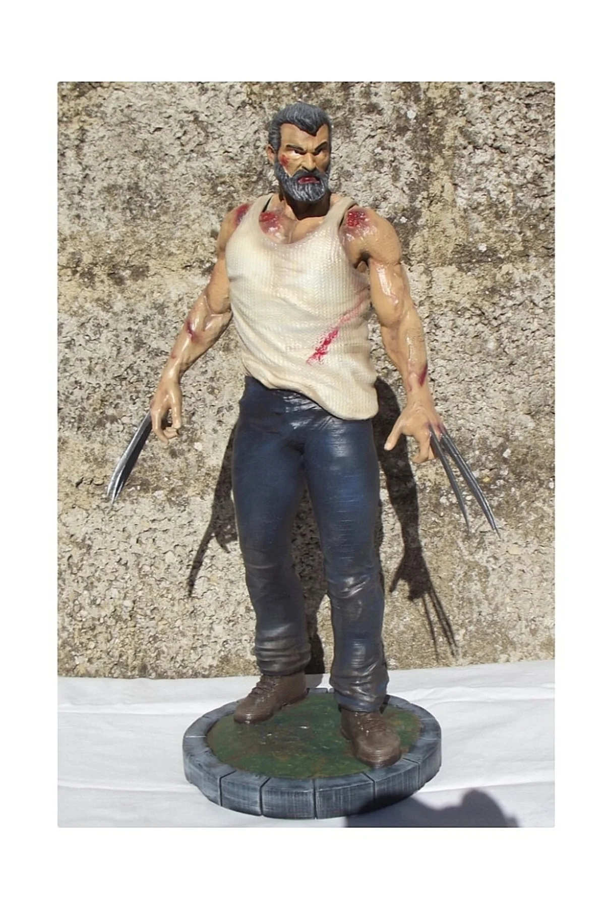 Wolverine Yaşlı Logan Boyalı Figür 25 Cm Büyük Boy