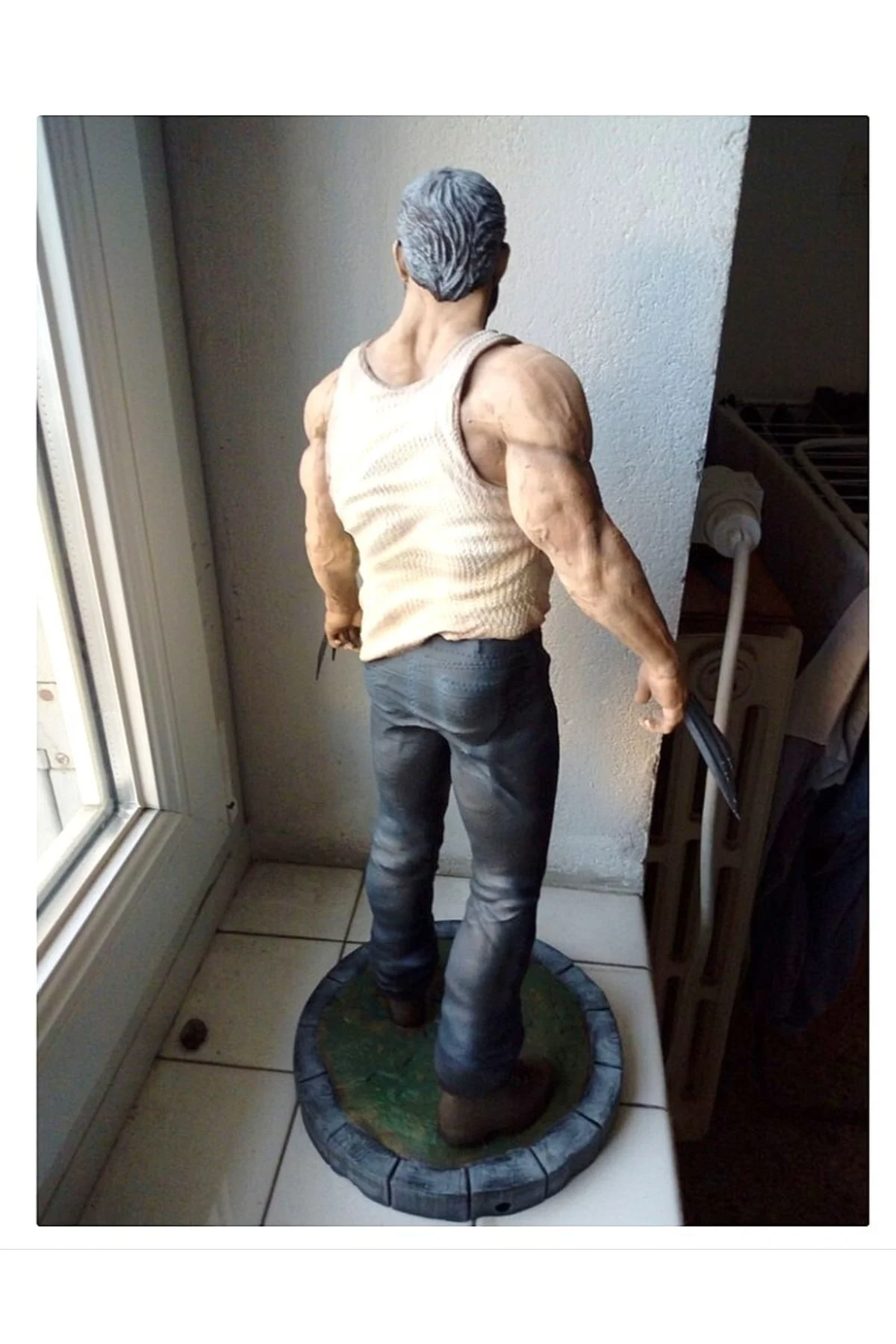Wolverine Yaşlı Logan Boyalı Figür 25 Cm Büyük Boy