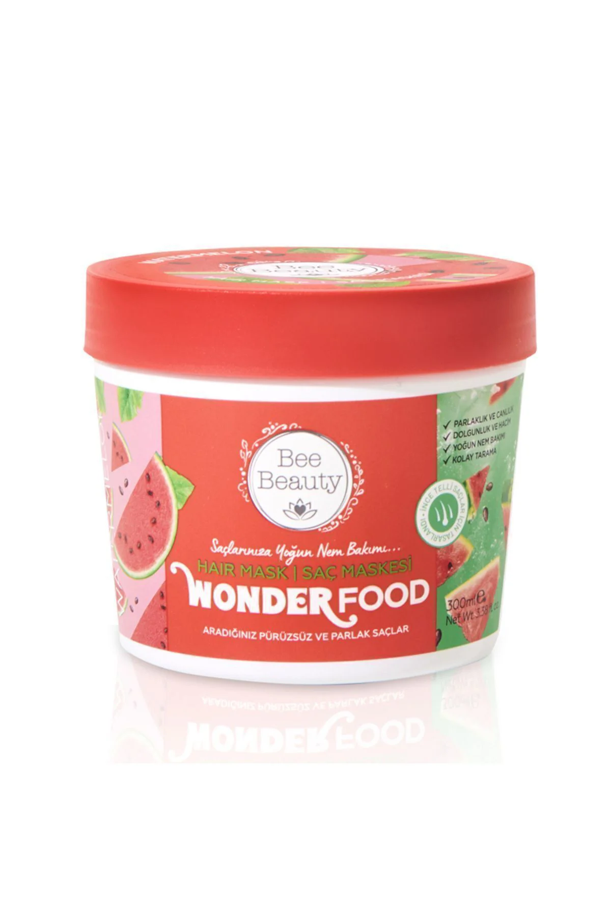 Wonder Food Watermelon Drop Saç Maskesi 300 ml Wonder Food Watermelon Drop Saç Maskesi 300 ml