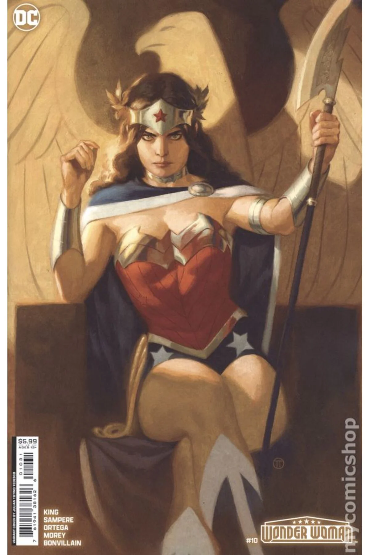 Wonder Woman #10B (ingilizce)