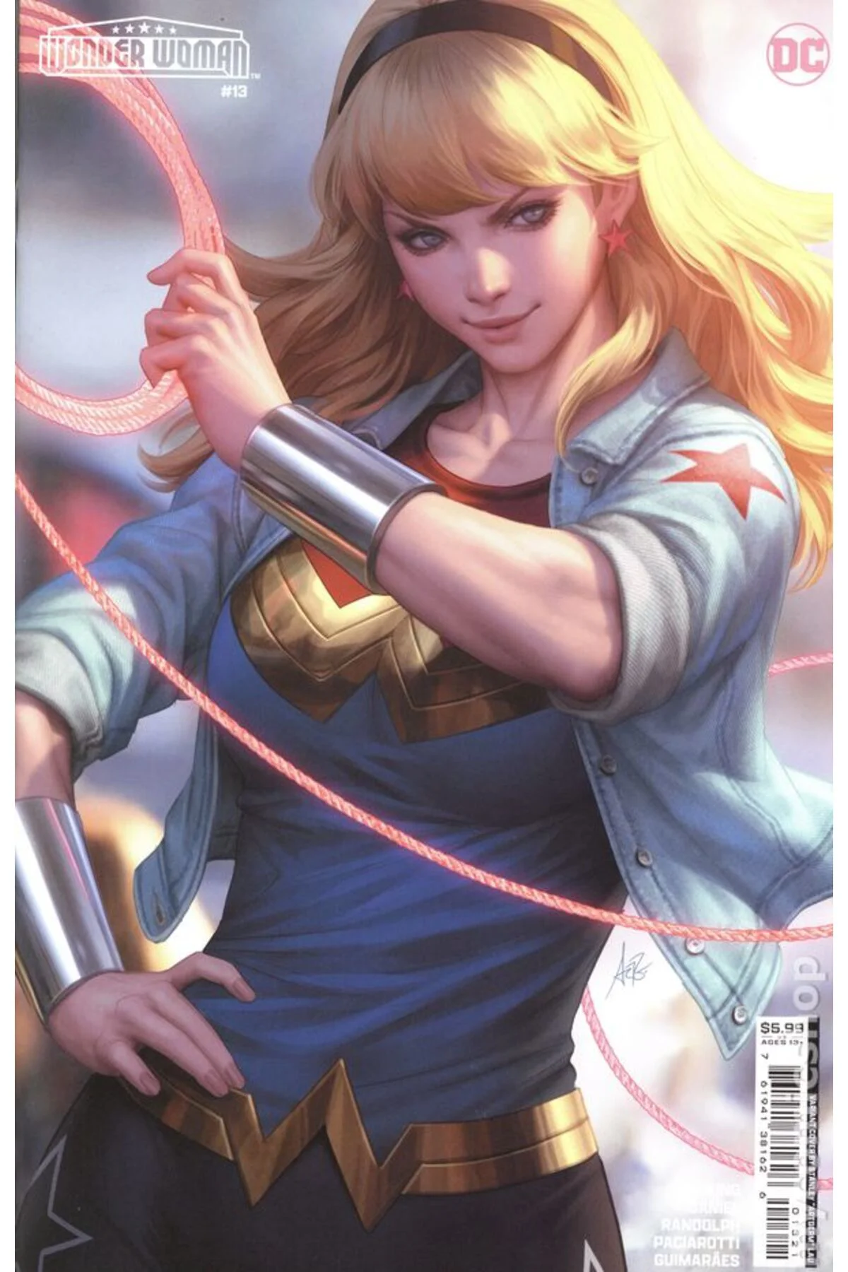 Wonder Woman #13C (ingilizce) Artgerm Variant