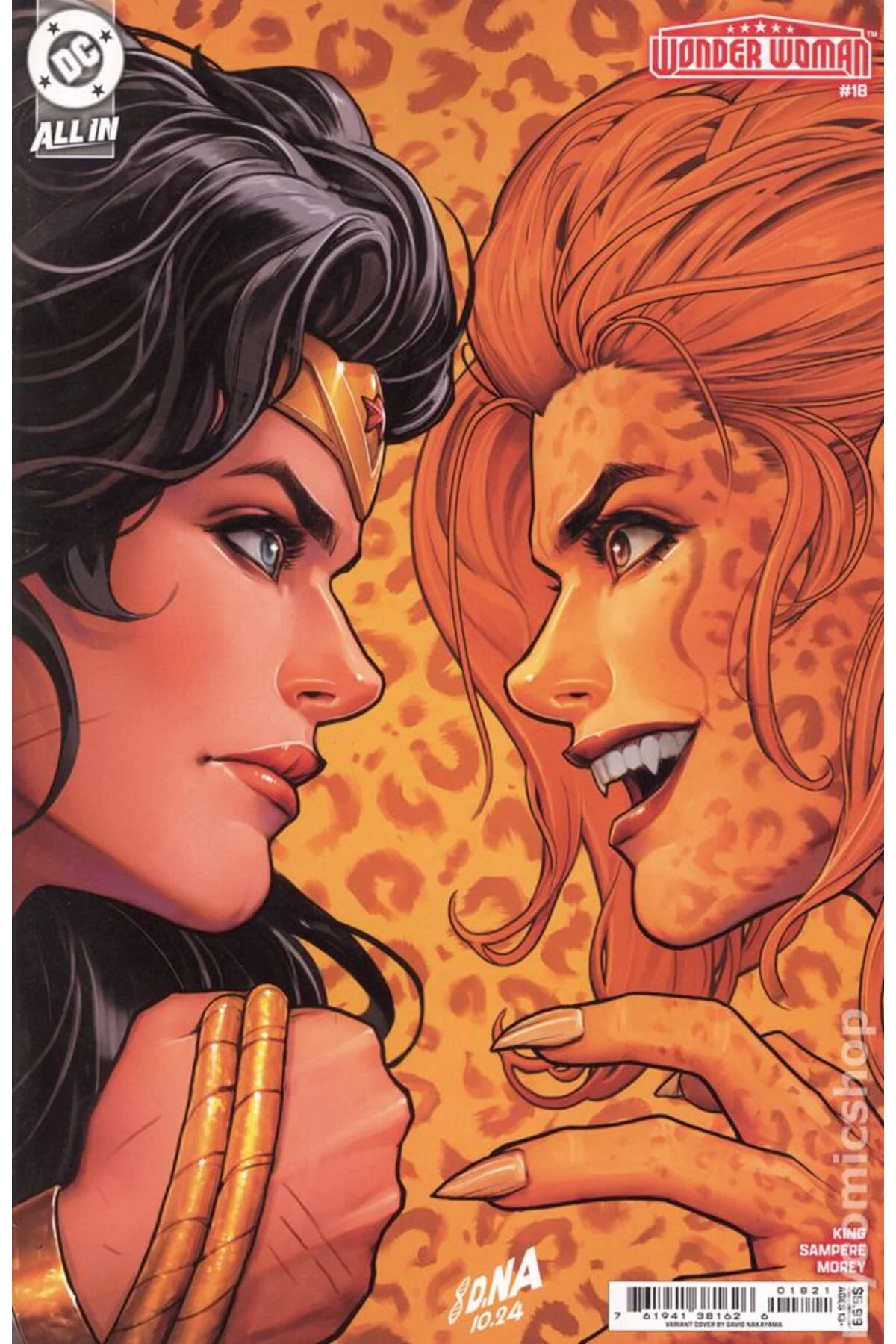 Wonder Woman #18B (ingilizce)