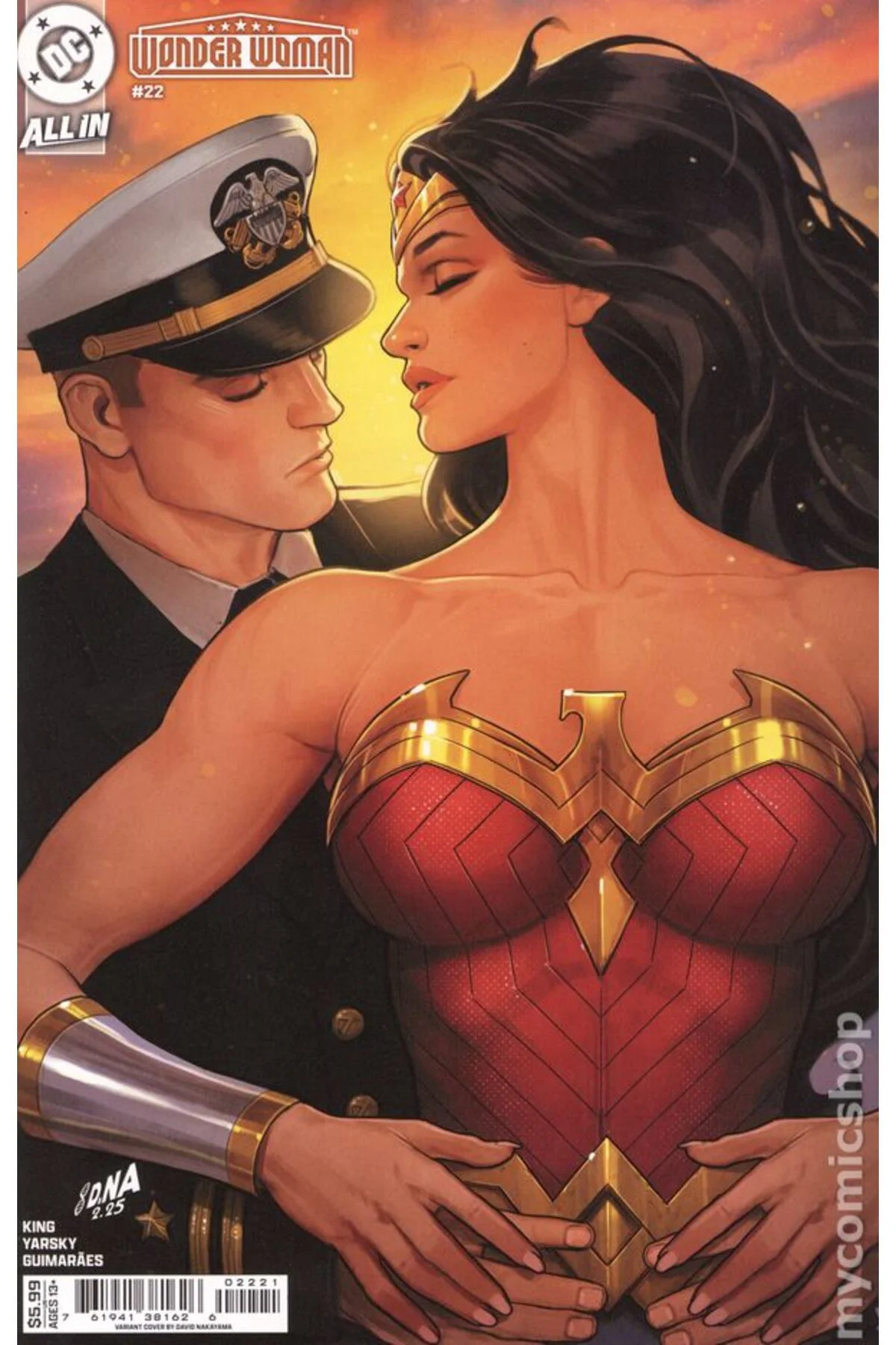 Wonder Woman #22B (ingilizce)
