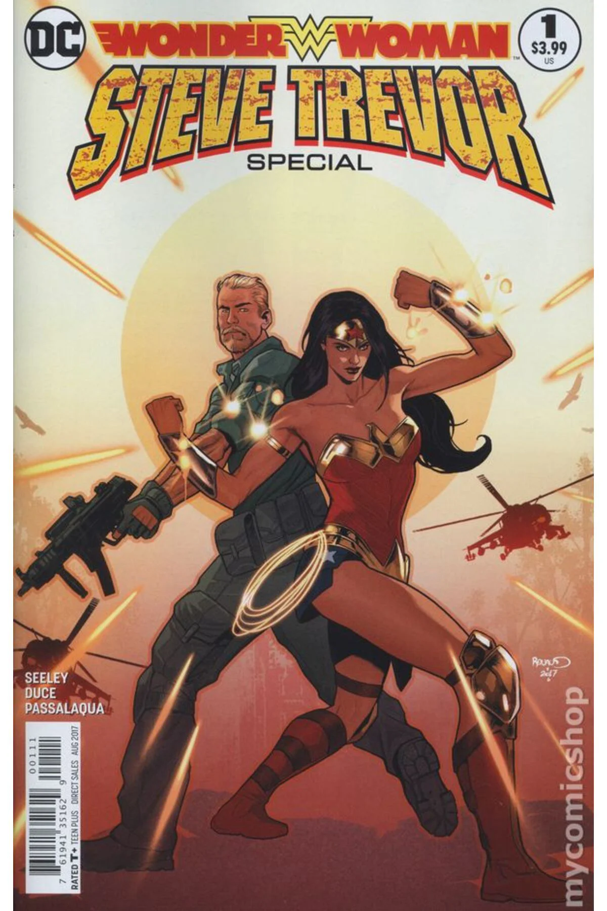 Wonder Woman Steve Trevor #1A (ingilizce)