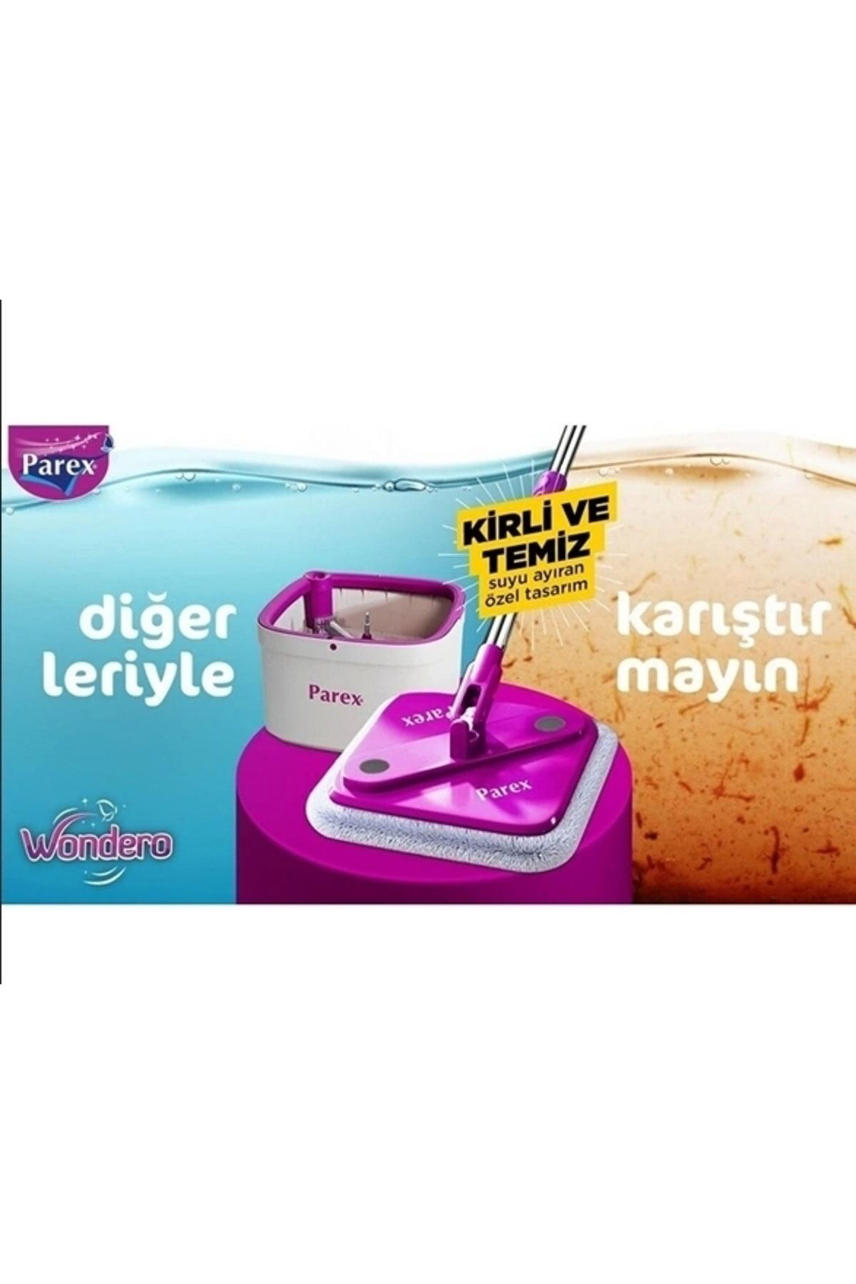 Parex Wondero Temiz Su İle Kirli Suyu Ayıran Otomatik Temizlik Seti