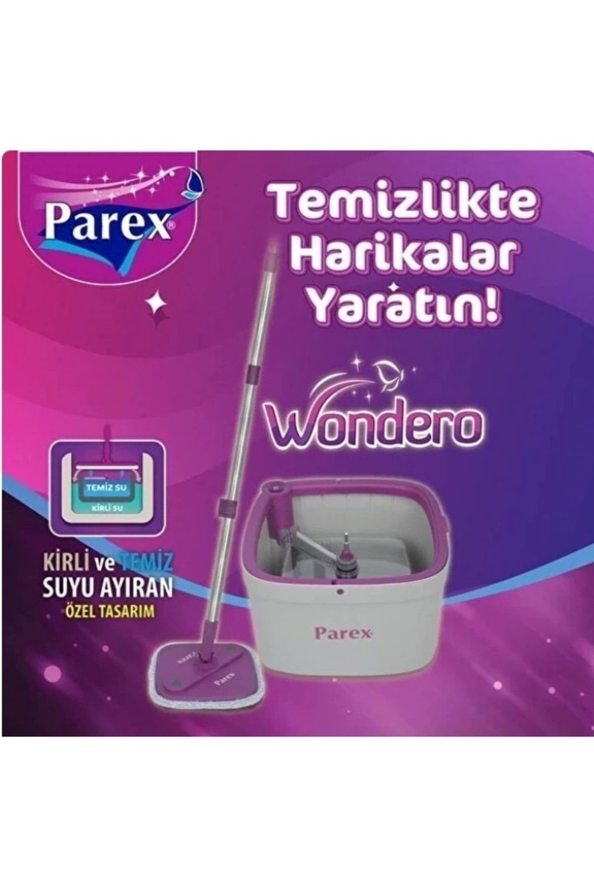 Parex Wondero Temiz Su İle Kirli Suyu Ayıran Otomatik Temizlik Seti