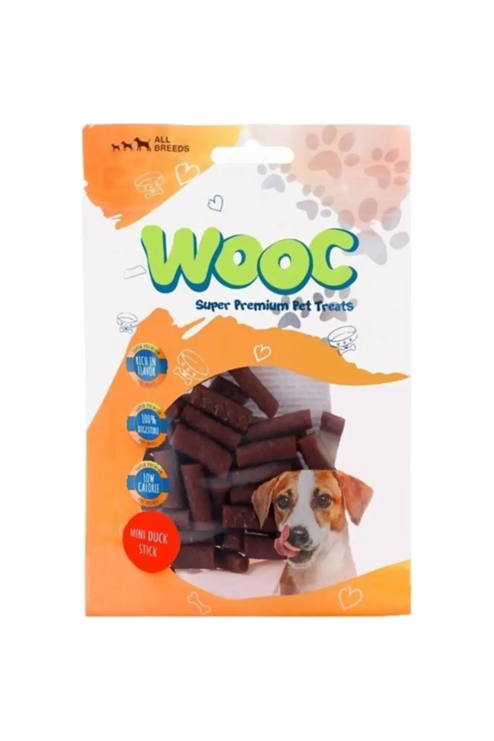 Wooc Dog Ördek Mini Stick Ödül Maması 80 Gr
