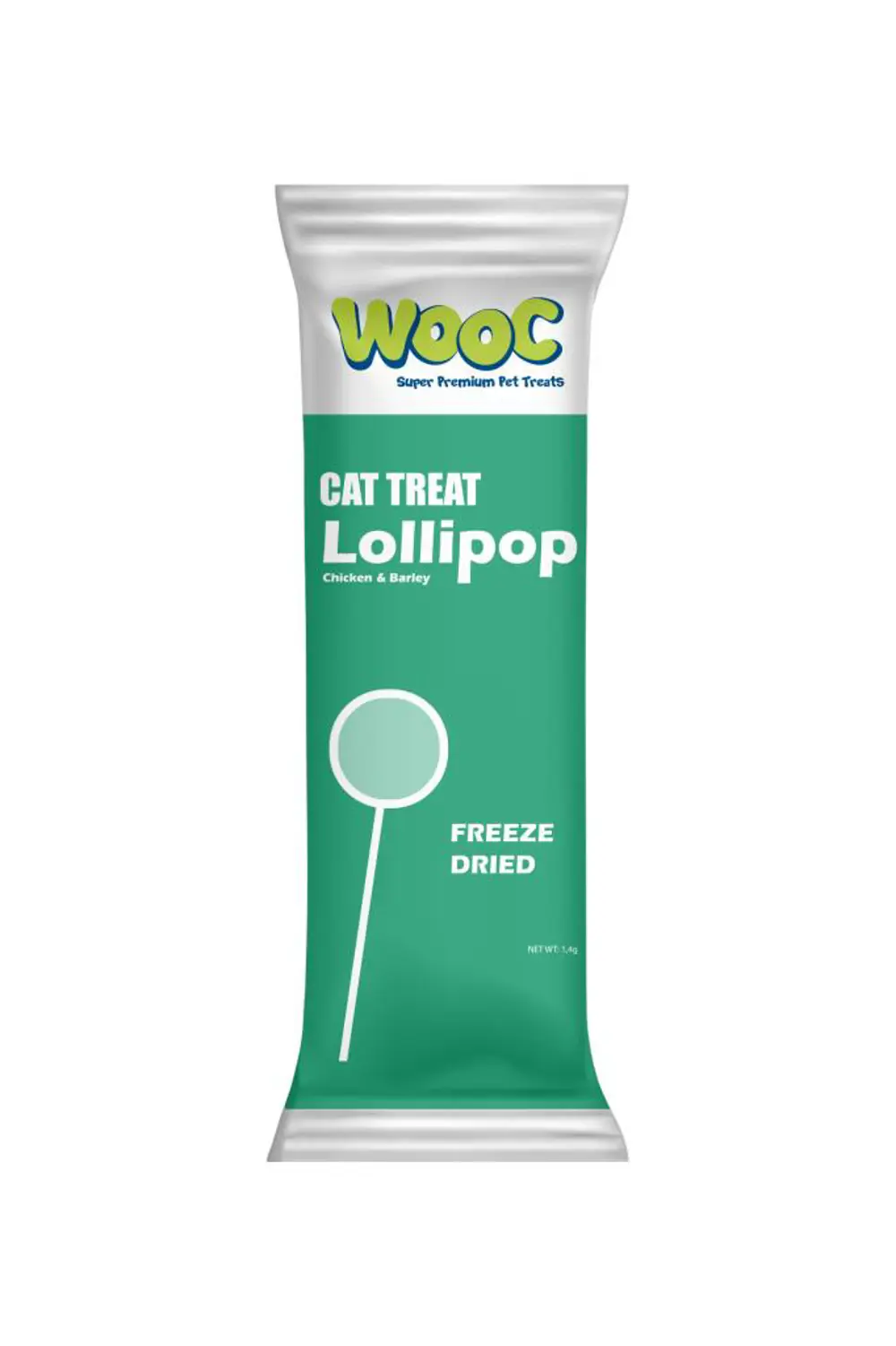Wooc Tavuk ve Arpalı Kedi Lolipop 1,4 GR 1 Adet
