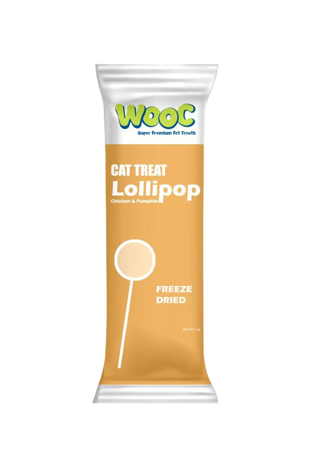 Wooc Tavuk ve Balkabaklı Kedi Lolipop 1,4 GR 1 Adet Wooc Tavuk ve Balkabaklı Kedi Lolipop 1,4 GR 1 Adet