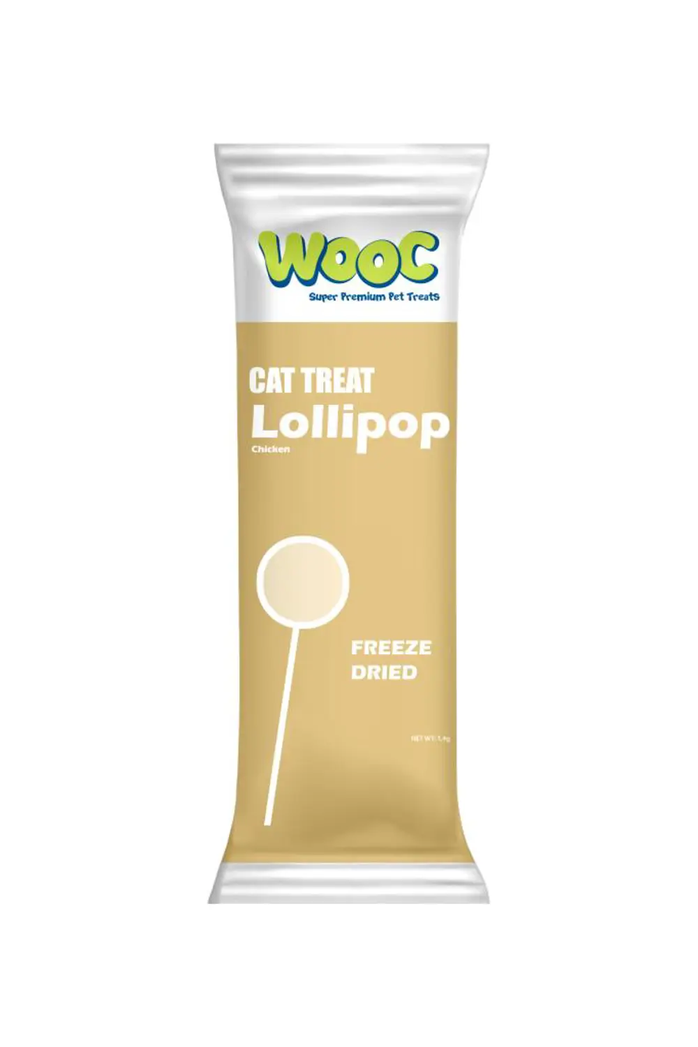 Wooc Tavuklu Kedi Lolipop 1,4 GR 1 Adet