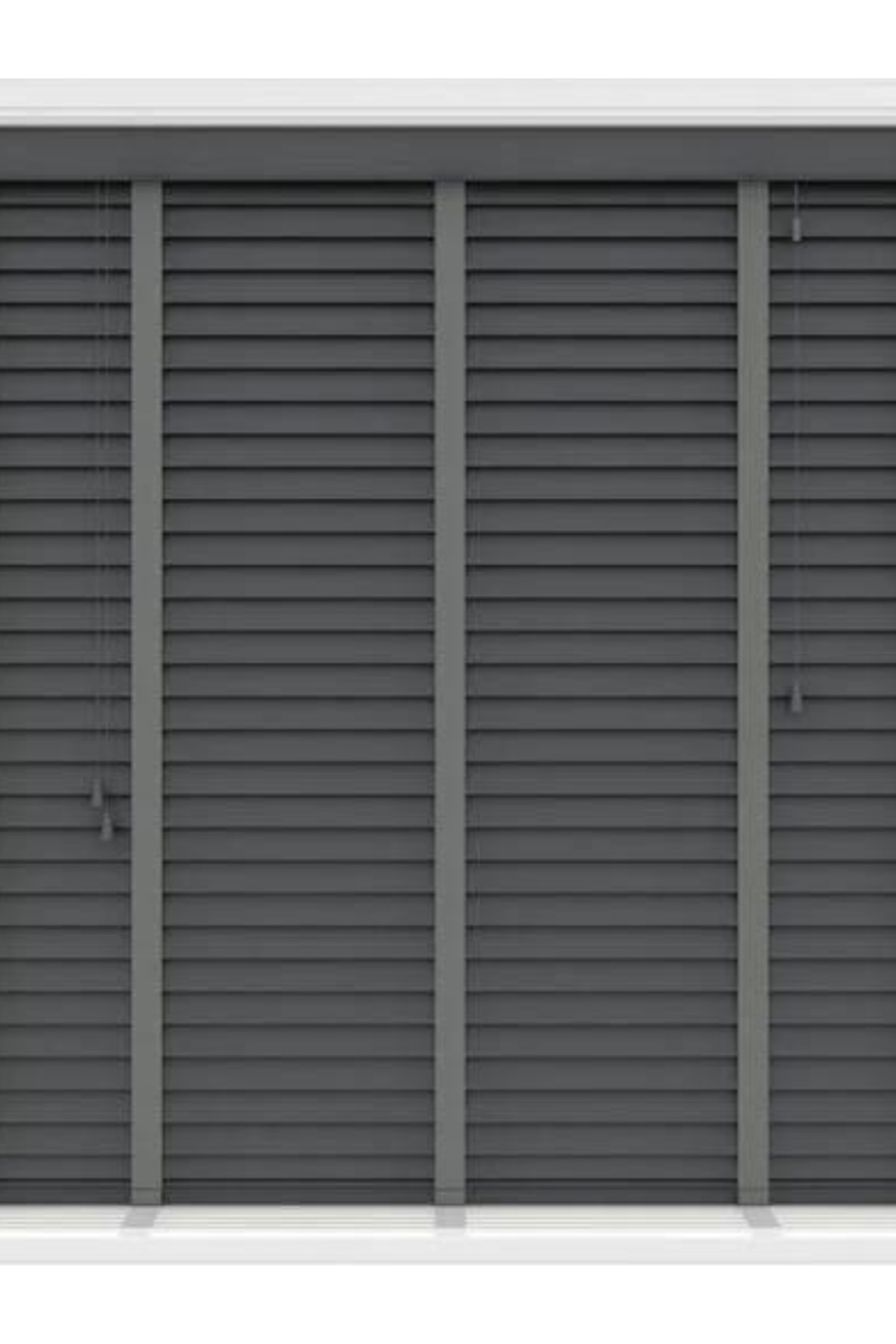 Wooden Blinds %100 Doğal Ahşap Jaluzi Perde 50mm,Alüminyum Kasalı
