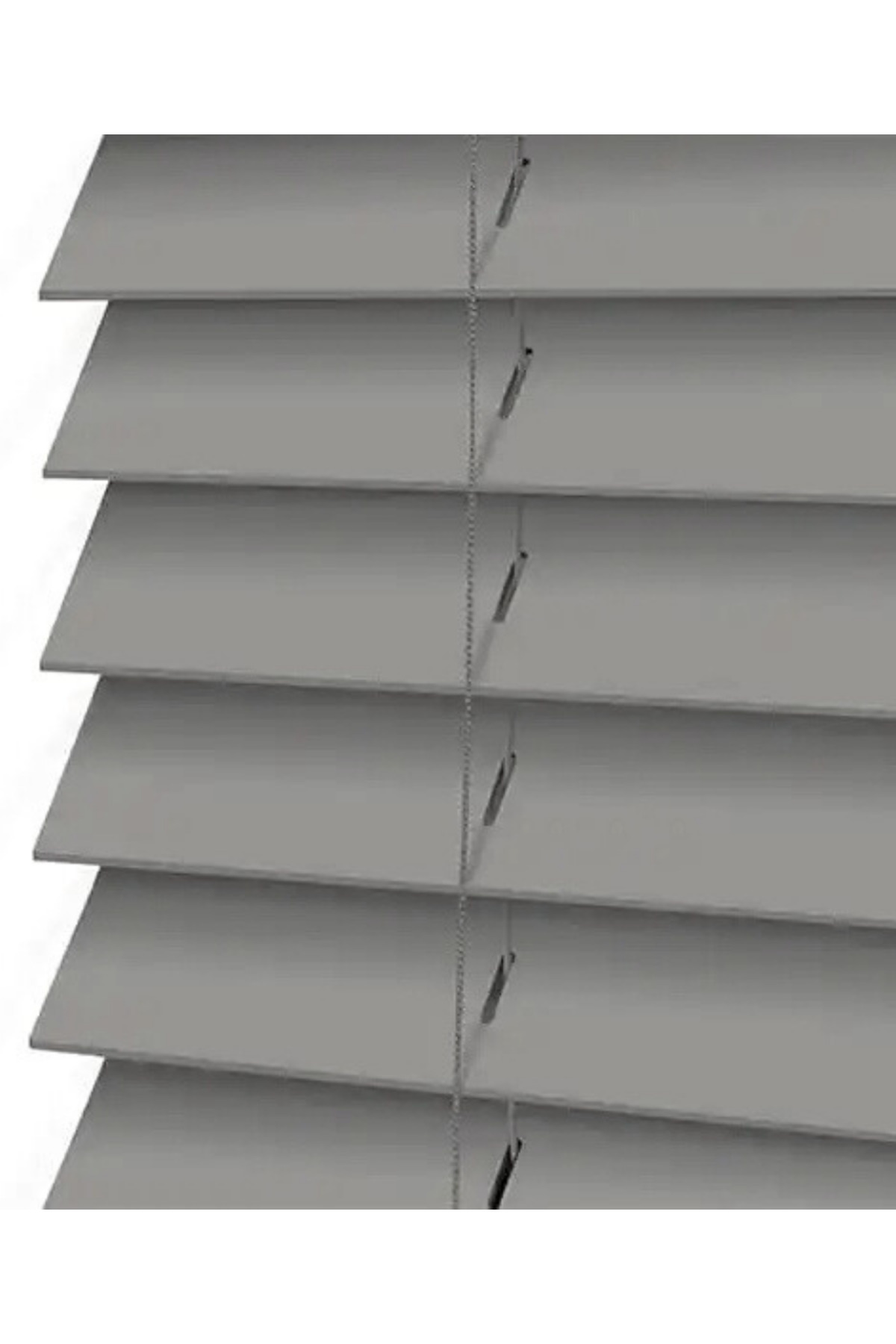 Wooden Blinds %100 Doğal Ahşap Jaluzi Perde 50mm,Alüminyum Kasalı