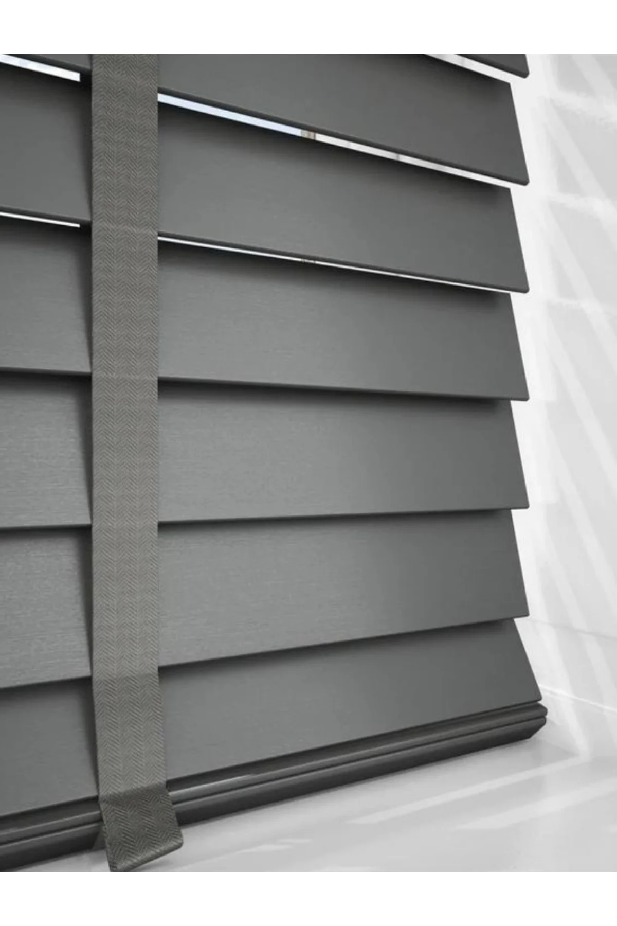 Wooden Blinds %100 Doğal Ahşap Jaluzi Perde 50mm,Alüminyum Kasalı