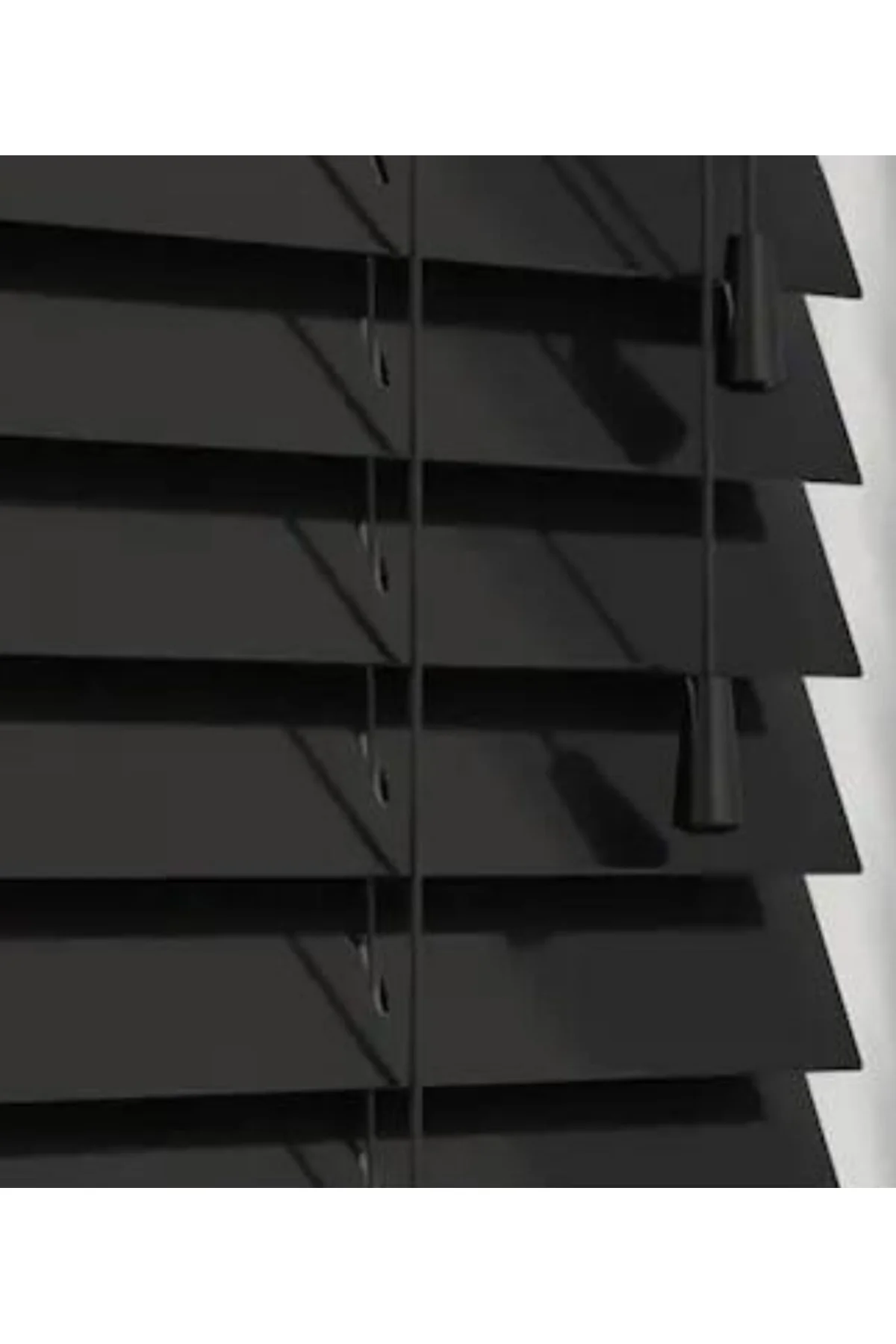 Wooden Blinds %100 Doğal Ahşap Jaluzi Perde 50mm,Alüminyum Kasalı