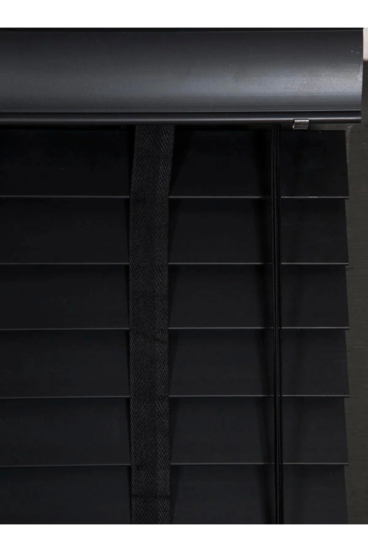 Wooden Blinds %100 Doğal Ahşap Jaluzi Perde 50mm, Alüminyum Kasal