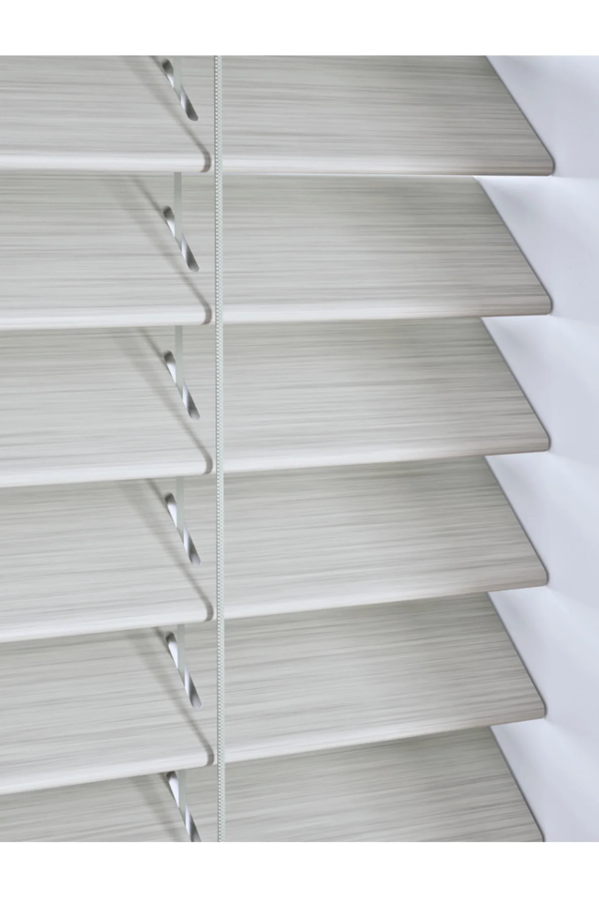 Wooden Blinds %100 Doğal Ahşap Jaluzi Perde 50mm,Alüminyum Kasalı