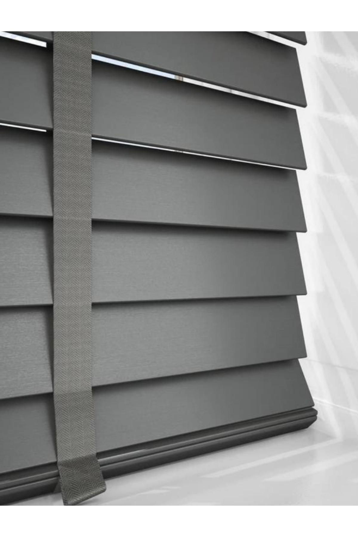 Wooden Blinds %100 Doğal Ahşap Jaluzi Perde 50mm,Alüminyum Kasalı