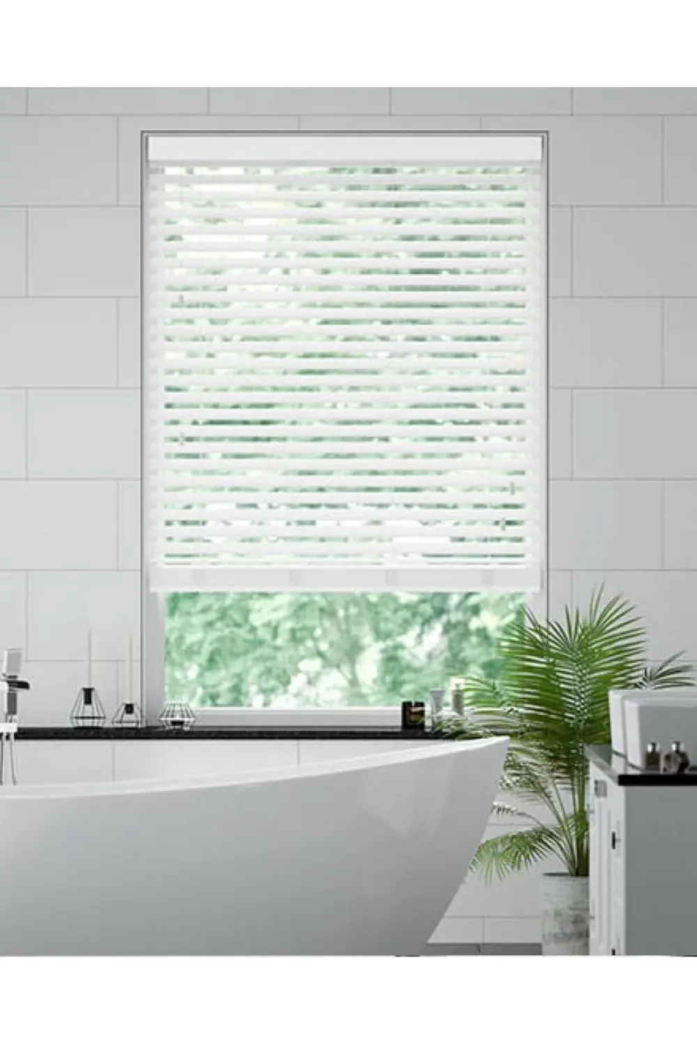 Wooden Blinds %100 Doğal Ahşap Jaluzi Perde 50mm,Alüminyum Kasalı